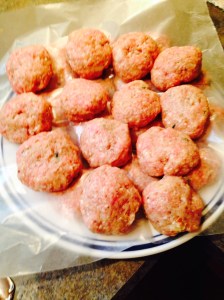 Freshly formed, before cooking.